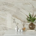 thumbnail image 5 of VEELIKE 15.7''x118'' Beige Gold Liquid Marble Contact Paper for Countertops Peel and Stick Waterproof Kitchen Countertop Paper Self Adhesive Marble Wallpaper Vinyl Roll for Bathroom Bedroom Table Wall, 5 of 9