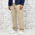 thumbnail image 1 of Product Classification Men'S Cargo Pants Versatile Everyday Trousers With Durable Pocket Design For Daily Casual Streetwear Use, 1 of 3