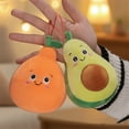 thumbnail image 4 of QITOWM Cartoon Plush Orange Fruit Pillow, Soft Stuffed Cute Smiling Citrus Toy, Large Decorative Cushion for Kids & Adults, Cozy Home Decor, 10cm (Orange), 4 of 4