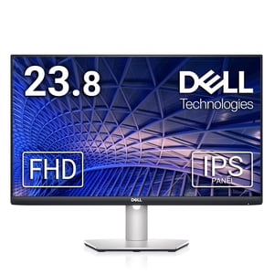 Dell S2421HS Complet HD 1920 x 1080, 24-Inch 1080p LED, 75Hz, Moniteur de bureau avec support réglable, 4ms Temps de réponse gris à gris, AMD FreeSync, IPS La technologie, HDMI, DisplayPort, argent