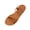 Brown, variant on Summer Sandals for Women Fashion Gladiator Style Sandals Multi-Strap Flat Walking Shoes