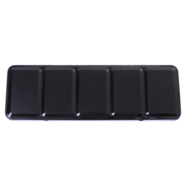 Cajas de hierro vacías, subpaquete de acuarela, caja de almacenamiento de pigmentos sólidos, estuche de pintura simple con 24 rejillas de pintura