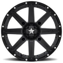 MSA Offroad Wheels Aluminum Rim M33 CLUTCH 16X7in Satin Black Finish, M33-06756