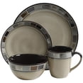 thumbnail image 6 of Gibson Elite 114338.16R Casa Gris 16 Piece Rea Countive Glaze Dinnerware Set, Cream and Gray, 6 of 8