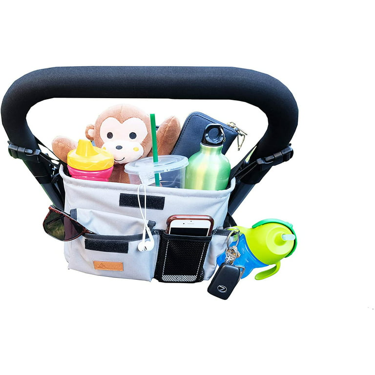 Universal Stroller Organizer Only $22.94 Shipped on , Cupholders,  Multiple Pockets, & Detachable Wristlet!
