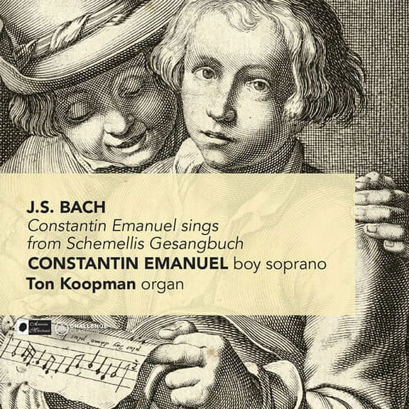 Bach,J.S. / Emanuel / Koopman - Constantin Emanuel Sings from Schemellis Gesangbuc - Music & Performance - CD