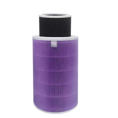 

Double Layer Filter for H13 Hepa PM2.5 Air Purifier Filter for Air Purifier 1/2/3 2S Pro(Purple)