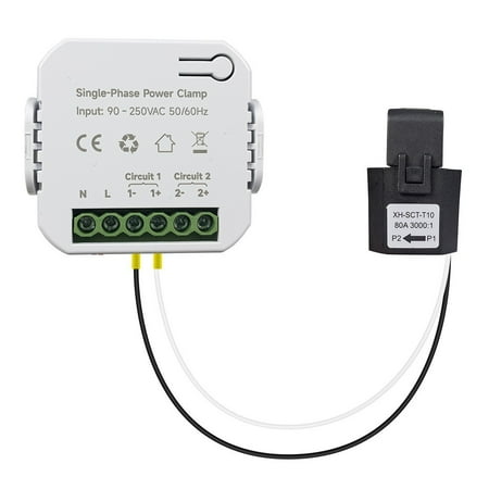 

Tuya Smart Life ZIGBEE Energy Meter 80A with Clamp CT