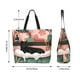 thumbnail image 5 of Fotbe Black Cat Pink Bathroom Bolsa Tote Estética de Lona con Estampado para Mujer - Bolsa Reutilizable de Hombro Casual para Vacaciones, Compras, Trabajo y Gimnasio, 5 of 8