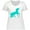 AA-White, variant on Inktastic Aqua Unicorn Women's Plus Size T-Shirt