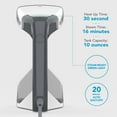 thumbnail image 3 of Steamfast VIRTUOSO Handheld Garment Steamer, Chemical-Free, 1000W, 30-Second Heat-Up, Automatic Shut-Off, 10-oz Tank, Travel Size, 3 of 7