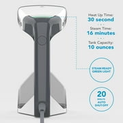 Steamfast Virtuoso Handheld Garment Steamer, 1000W, 30-second heat up, Automatic Shut-off, Travel Size, 10-oz Tank