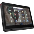 thumbnail image 3 of Lenovo 500e Chromebook Gen 3 (Intel) 11.6" Multi-touch, Intel Celeron N5100, 4GB LPDDR4x, Intel UHD Graphics, 32GB eMMC, ChromeOS, Grey. 82JB0000US, 3 of 17