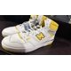 thumbnail image 3 of New Balance 650R High Mens Casual Shoes White Yellow BB650RCG Men's size 15, 3 of 6