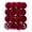 6cm-Wine, variant on 24 Pcs Flocked Christmas Ornaments Balls Velvet Shatterproof Christmas Tree Decorations
