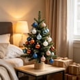thumbnail image 6 of Sahpxhe 99 Pcs Christmas Ornament Balls Set Shatterproof Plastic for Tree Holiday Wedding Party Decoration, 6 of 9