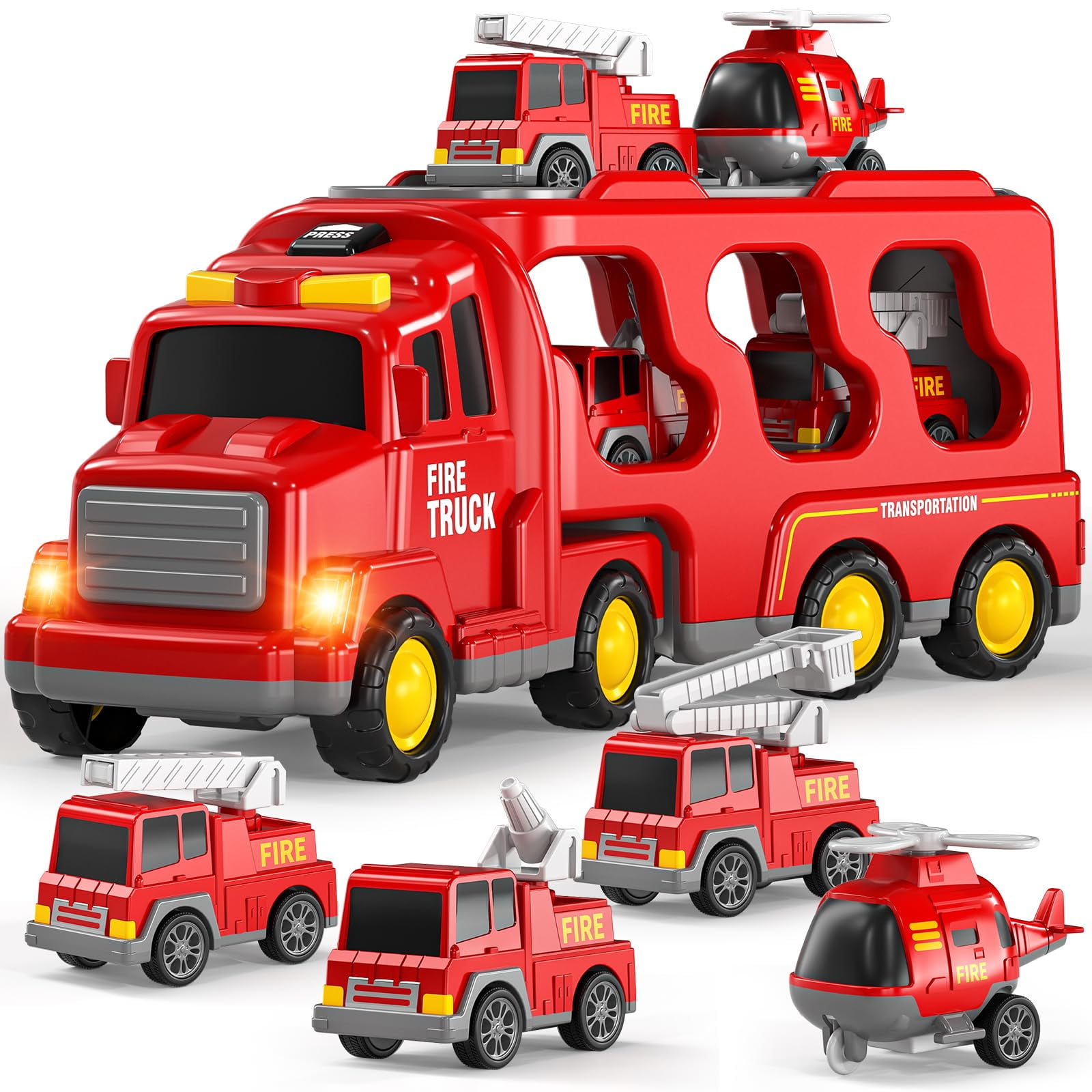 Fire truck toys for toddlers discount