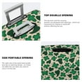 thumbnail image 3 of Bingfone Happy St. Patrick's Day Luggage Cover Washable Suitcase Cover Protector Anti-scratch Suitcase cover Fits 18-32 Inch Luggage -X-Large, 3 of 7