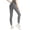 Grey, variant on Women Yoga Pants High Waist Tummy Control Butt-lifted Skinny Elastic Skinny Compression Jogging Exercise Lady Sports Trousers Sweatpants for Yoga Gym Dance Studio