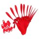 thumbnail image 5 of Plastic Propeller For Diy Crafts And Educational Projects Flight Efficiency Versatile Compatibility Red 10Set, 5 of 5
