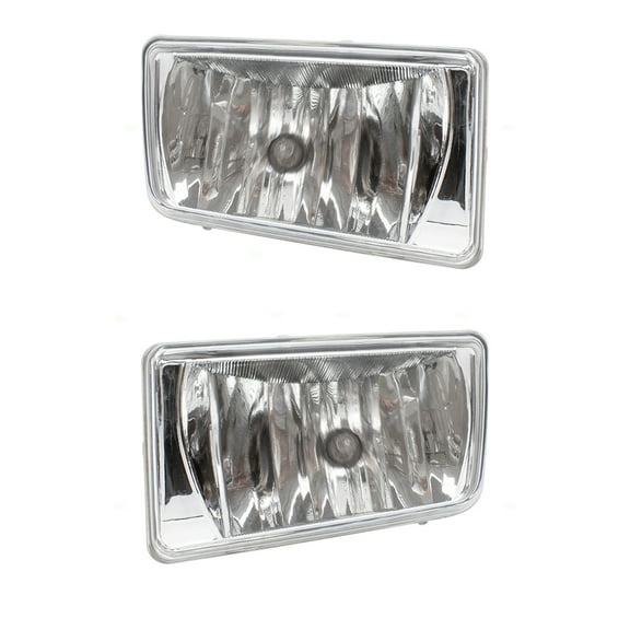 Brock Fog Light for 2007-2015 Silverado 1500 Rectangle Set 22872762 2007-2014 Silverado 2500 HD