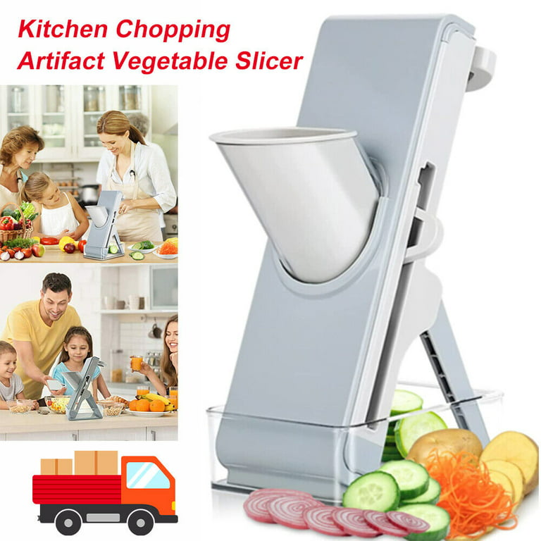 Multifunctional Kitchen Chopping Artifact Vegetable Slicer Cutter Container