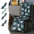 thumbnail image 1 of Wzzjkit Rocking Chair Cushion, High Back Patio Chair Cushions - Thickened Double Sided Recliner Cushion, Indoor/Outdoor Pads with Ties, Fade-Protection & All Season All Weather Replacement, 1 of 9