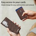 thumbnail image 4 of For Samsung Galaxy S25 Ultra Case with Card Holder Kickstand Leather Texture PC Matte Phone Cover El, 4 of 5