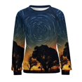 thumbnail image 7 of Galaxy Star Outer Space Mom Sweatshirt For Women Long Sleeve Pullover, 7 of 7