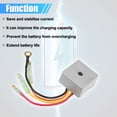 thumbnail image 5 of Unique Bargains Metal Jet Skis Voltage Regulator Rectifier for GT 1990-1991 GTI 1996-1997  Replace No.278000123 4Wires, 5 of 7