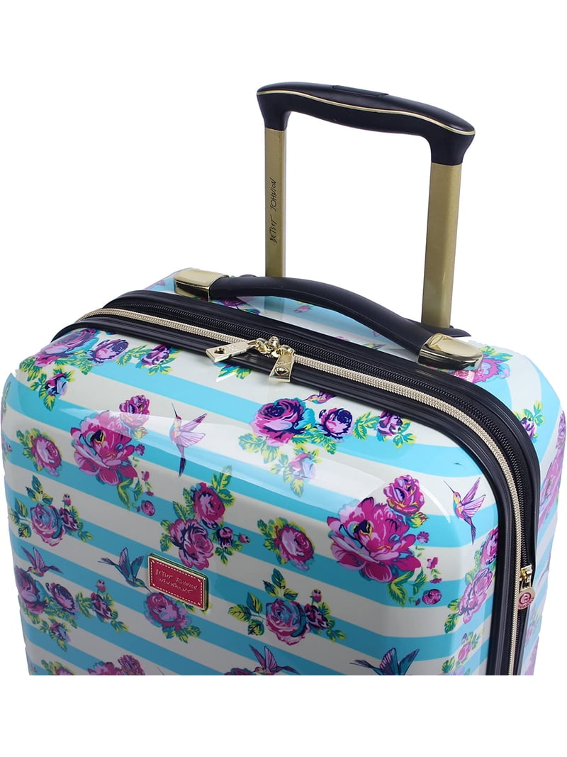 Betsey Johnson 20 Inch Women's Hardside Carry-On Luggage