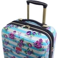 thumbnail image 2 of Betsey Johnson Designer 20 Inch Carry On - Expandable (ABS + PC) Hardside Luggage - Lightweight Durable Suitcase With 8-Rolling Spinner Wheels for Women, 2 of 7