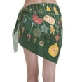thumbnail image 2 of Kll Christmas Print Women'S Sarong Coverups Short Bathing Suit Wrap Skirt Beach Wrap Swimsuit Cover Ups, 2 of 7
