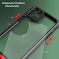 thumbnail image 4 of Funda de teléfono a prueba de golpes para iPhone, carcasa protectora acrílica para cámara, armadura transparente, para iPhone 13, 12, 11 Pro Max, X, XR, XS Max, 7, 14 Plus, 4 of 4