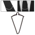 thumbnail image 4 of 2xnecktie clips de corbata cadena de enlace de enlace para hombres camisetas de cuello de Cravat Fiesta de negocios 4 piezas, 4 of 8
