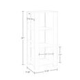 thumbnail image 6 of RiverRidge Kids Bookshelf Toy Organizer Tower with 3 Cubbies and 6 Bookracks - White, 6 of 8