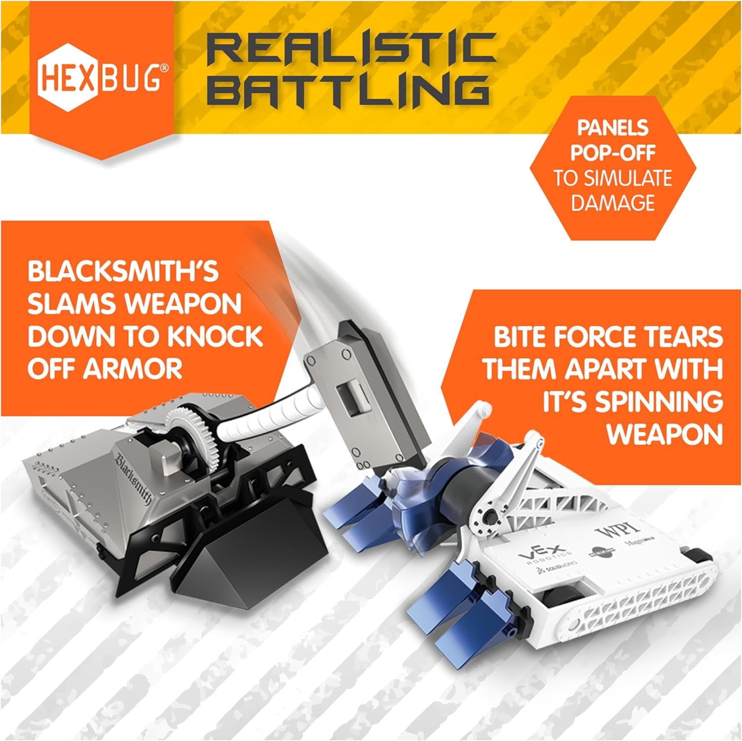 HEXBUG 501662 BattleBots Rivals, elektronisch speelgoed