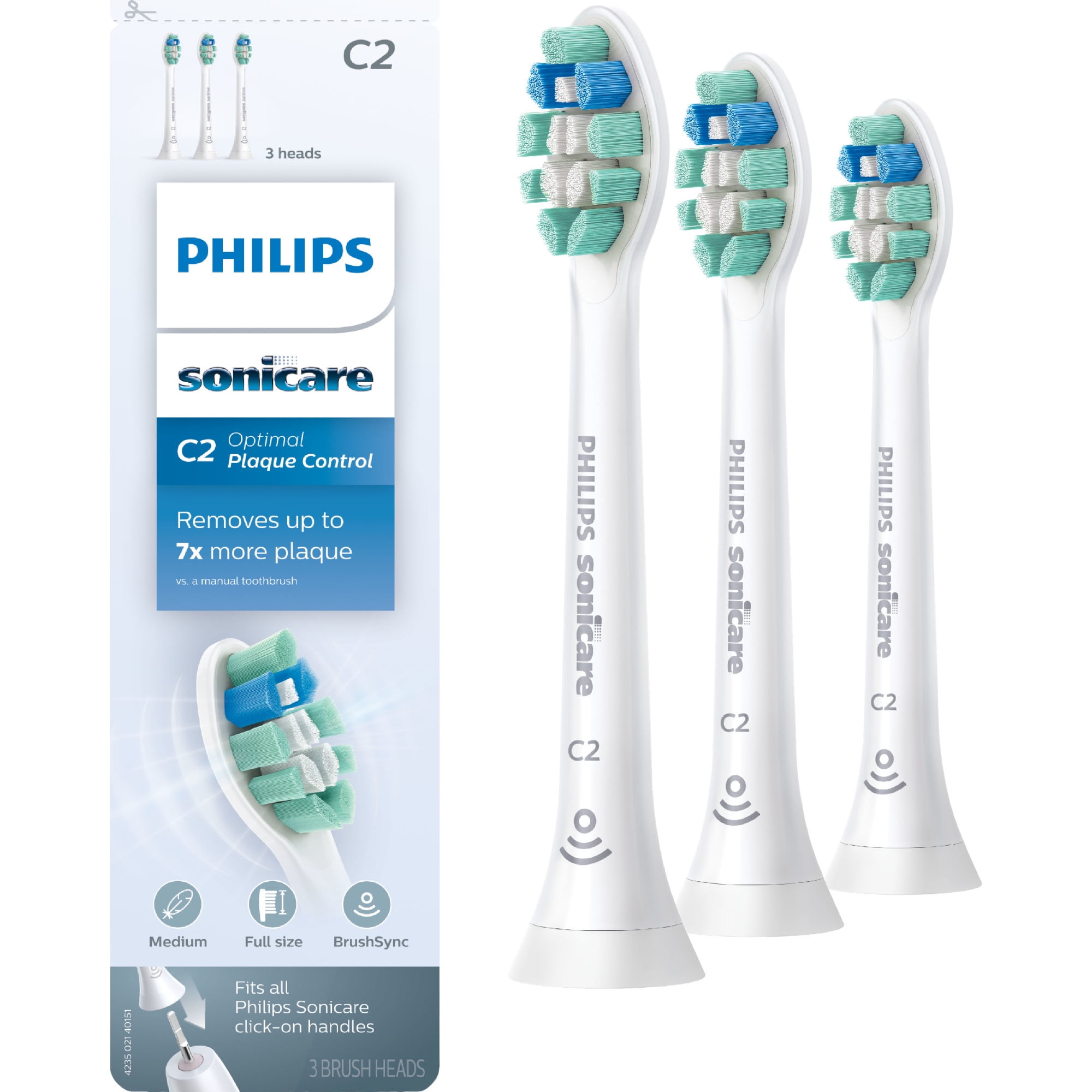 sonicare replacement heads c3