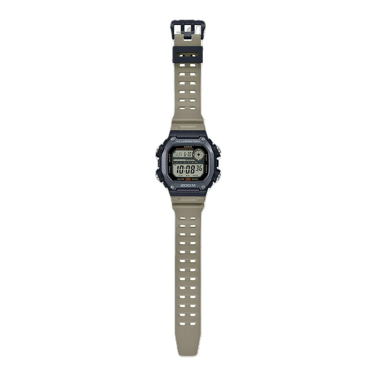 Casio, Men's Heavy Duty Digital Sport Watch, DW-291HX-5AV, Tan