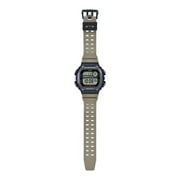 Casio Mens Heavy Duty Digital Sport Watch with Extra Long Strap, Tan-Silver DW-291HX-5AV