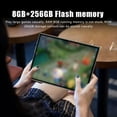 thumbnail image 6 of 6588 10.1 inch Tablet Computer, 8GB+256GB, 5G Calling, MTK6797 Processor, Large Storage, High-Clear Screen, BT5.0, 7000mAh Battery, Multifun, 6 of 7