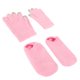 thumbnail image 3 of Guantes de gel calcetines guantes de spa de reparación rosa calcetines portátiles seguros suaves para salón de belleza ANGGREK Otros, 3 of 8