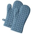 thumbnail image 2 of Fabstyles  Fouta Cotton Oven Mitt Set of 2 Beige, 2 of 5