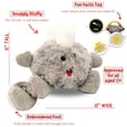 thumbnail image 3 of Celestial Buddies Comet Stuffed Planet Plush Solar System Space Toy Gray Age 0+, 3 of 7