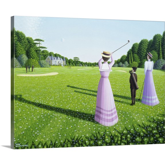 Great BIG Canvas | "The Fairway, 1996" Canvas Wall Art - 30x24