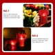 thumbnail image 3 of BRIGHTFUFU velas creativas en forma de cruz, sin llama, para iglesia, para sacrificios., 3 of 8