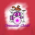 thumbnail image 3 of CafePress - Drummer Chick Dark T Shirt - Men's Classic Graphic Cotton T-Shirt, 3 of 4