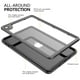 TORUBIA Coque de Protection Étanche pour iPad Mini 2019 Mini 5 IP68 Antichoc Résistant aux Rayures Protecteur de Tablette (Noir) – image 4 sur 8