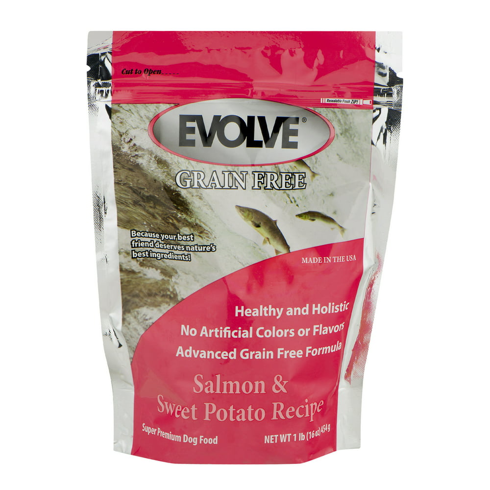 Evolve Grain Free Super Premium Dog Food Salmon & Sweet Potato Recipe
