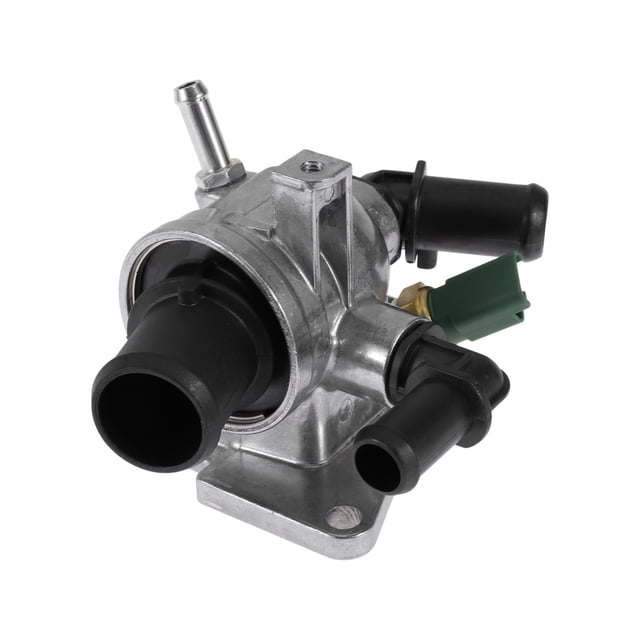 Conjunto de Carcasa de Termostato de Refrigerante de Aleación de Aluminio Único para LANCIA MUSA 2004-2012 Reemplazar No. 6338039 1 Pcs